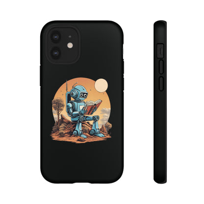 Humans Robot SpaceArt iPhone Cases - Tough Mobile Protection