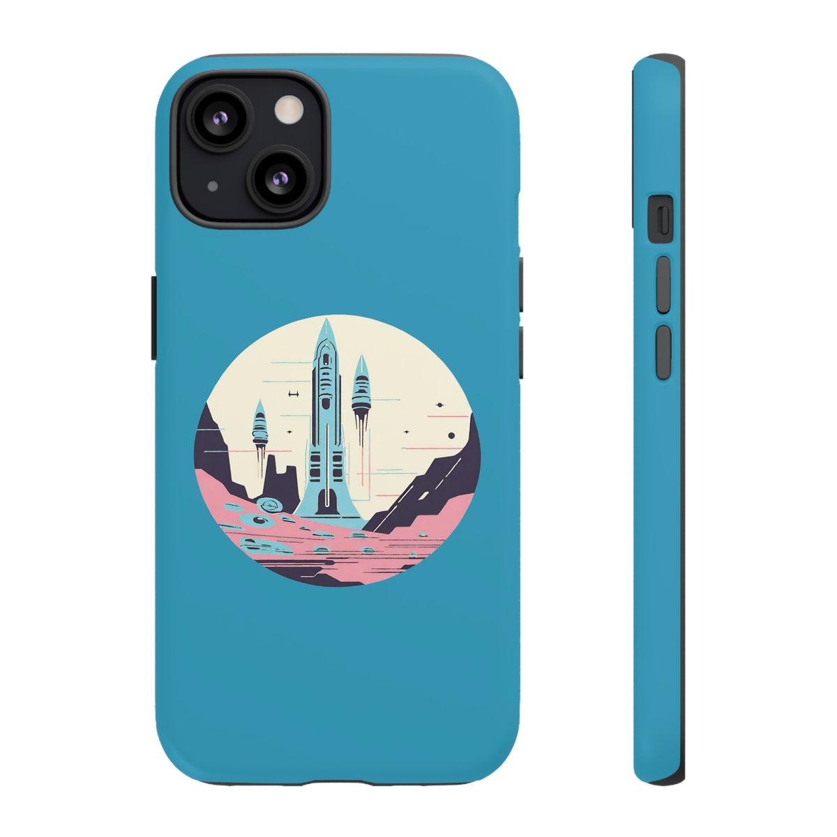 Space Art iPhone Case - Tough Sci-Fi Mobile Cover | Liftoff