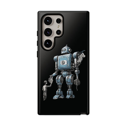 Robot Space Art Samsung Galaxy Case: Tough & Stylish