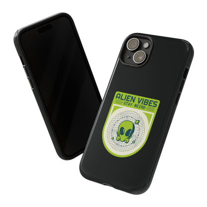 Stay Weird UFO Sci Fi Tough iPhone Mobile Cases WeLoveSciFi