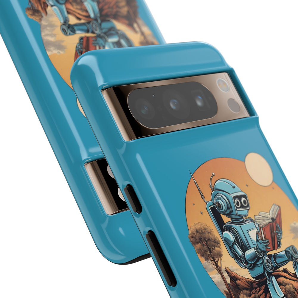 About Humans Robot SpaceArt Tough Google Pixel Mobile Cases