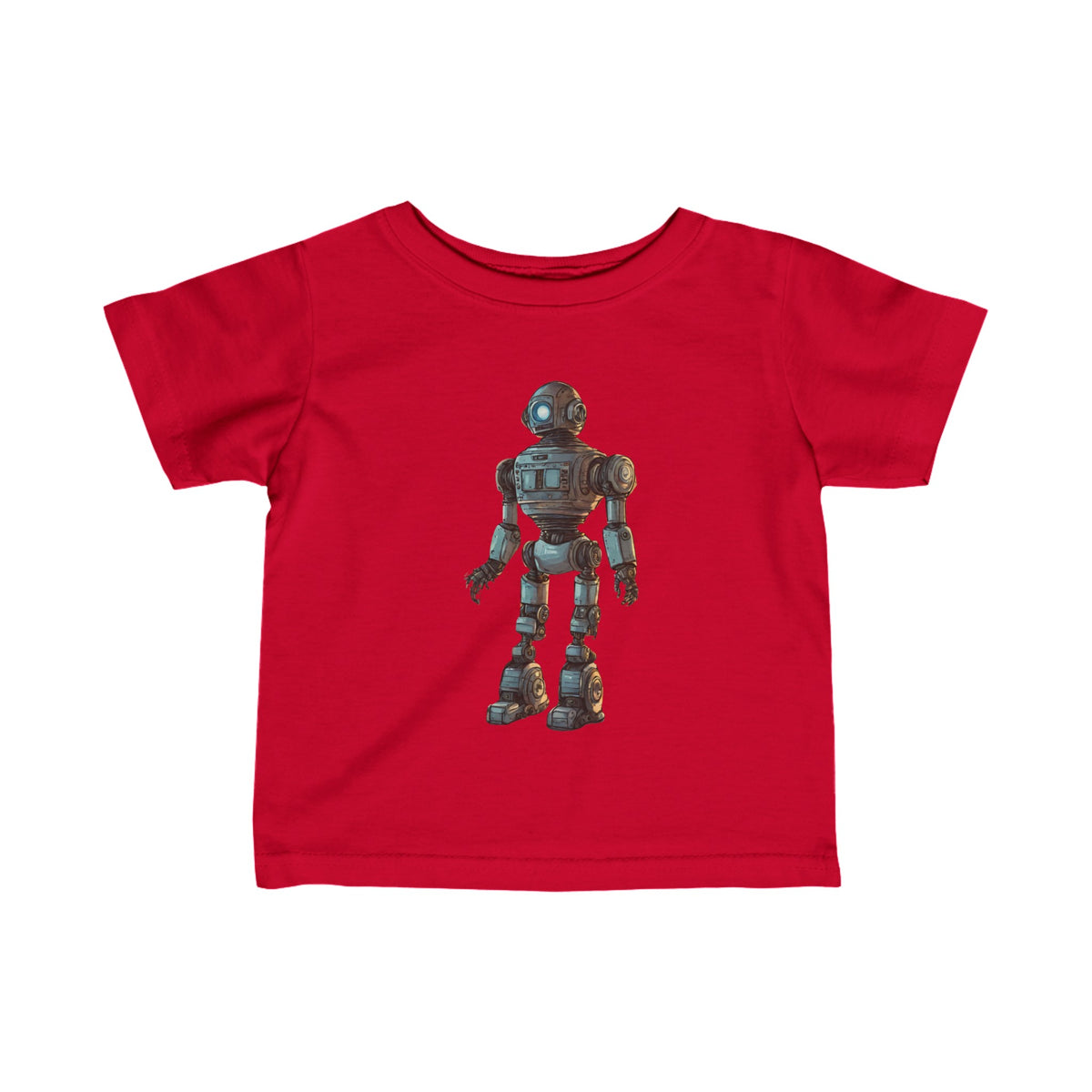 Space Art Tee for Infants | Hey Human Robot Fine Jersey