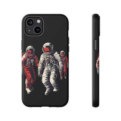 Astronauts In Red Tough iPhone Mobile Cases-welovescifi.net