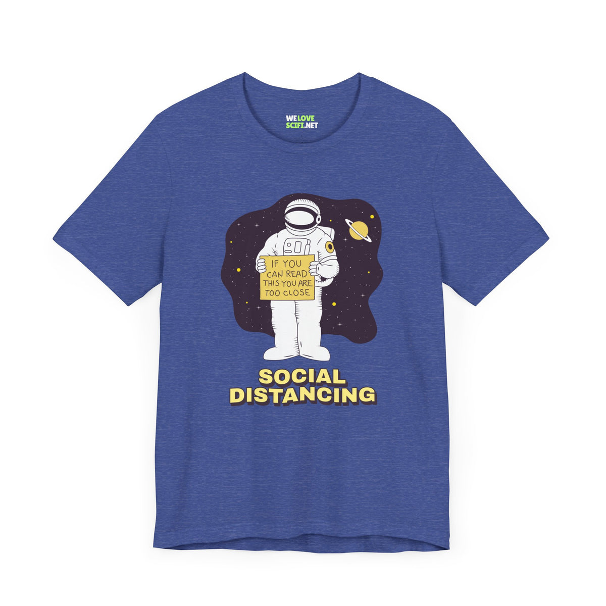 Social Distancing Astronaut Shirt | Funny Sci-Fi T-Shirt