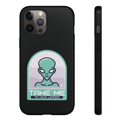 Take Me to Your Leader Sci-Fi Mobile Cover