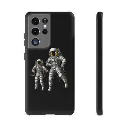 Astronauts Floating Tough Samsung Galaxy Mobile Cases