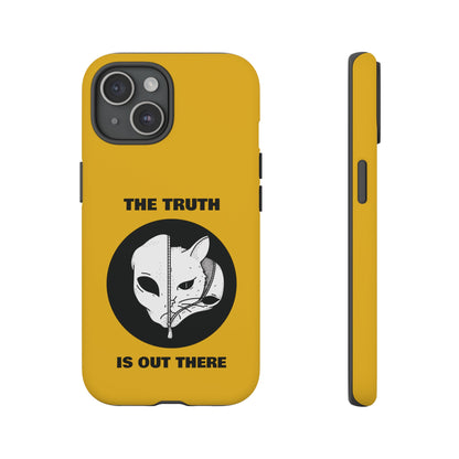 The Truth Is Outthere Funny Cat UFO Tough iPhone Mobile Cases-welovescifi.net