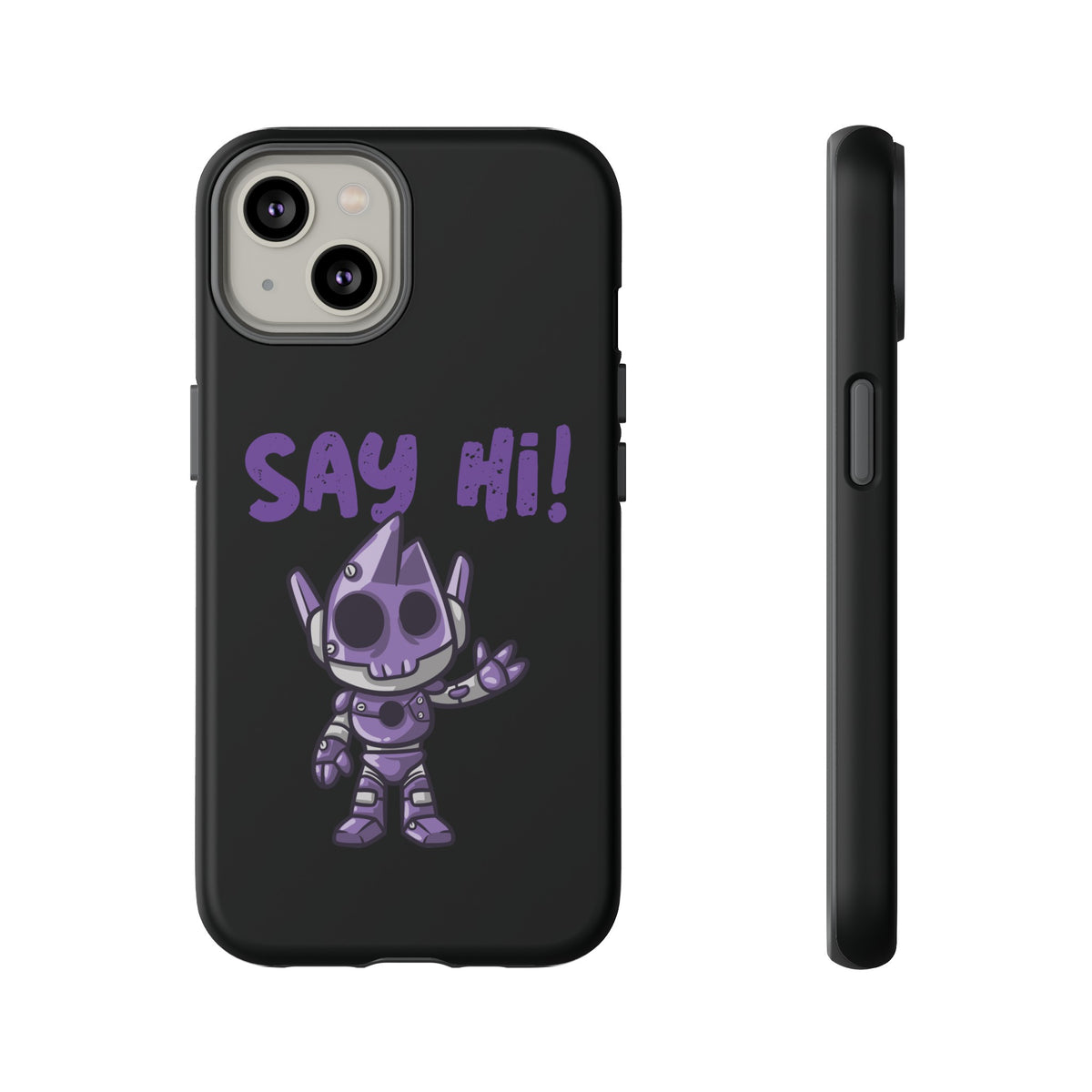 Funny UFO iPhone Cases | Say Hi Sci-Fi Tough Mobile Covers