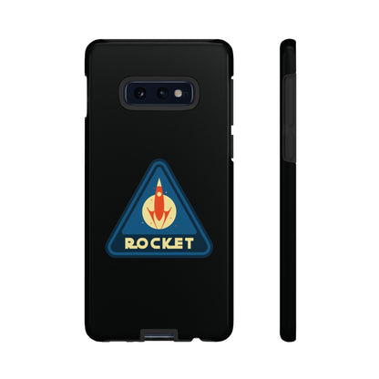 Retro Sci Fi Phone Case | Rocket Retro Sign Samsung Galaxy