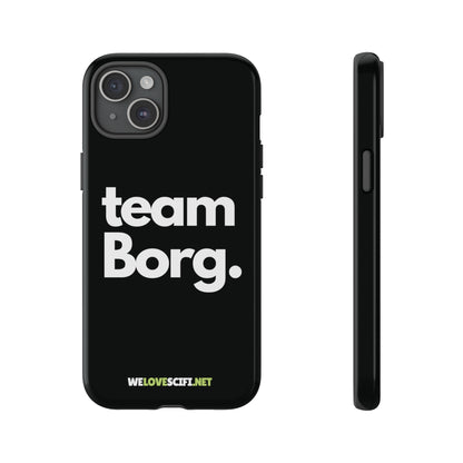 Team Borg iPhone Cases - Supervillain Tough Mobile Covers