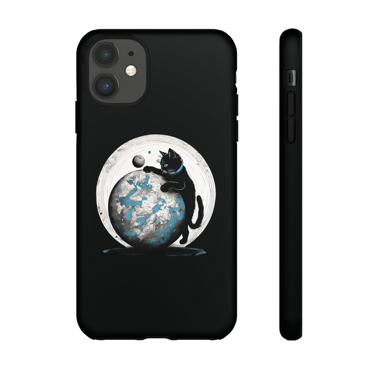 Space Player Cat Tough iPhone Mobile Cases - We Love SciFi