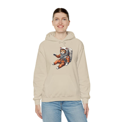 Redhead Spacecat Astronaut Hoodie - Cool Sci-Fi Sweatshirt