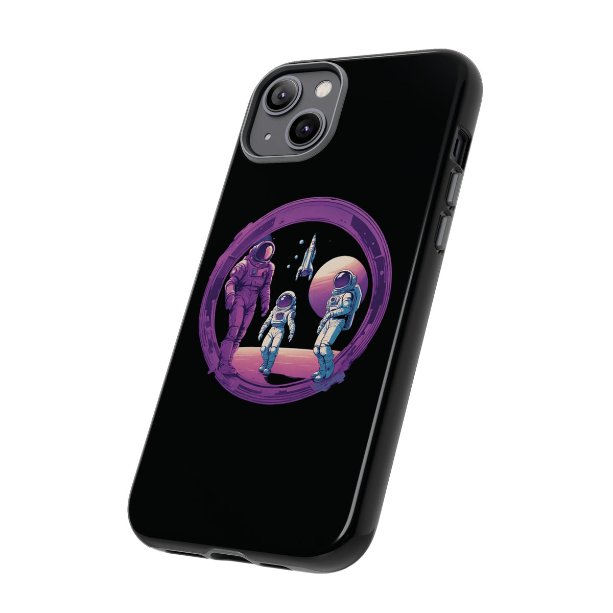 Family Business SpaceArt Sci-Fi Tough iPhone Mobile Cases