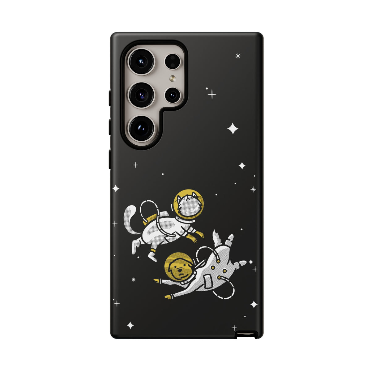 Astronaut Friends Dog Cat Sci-Fi Tough Samsung Galaxy 