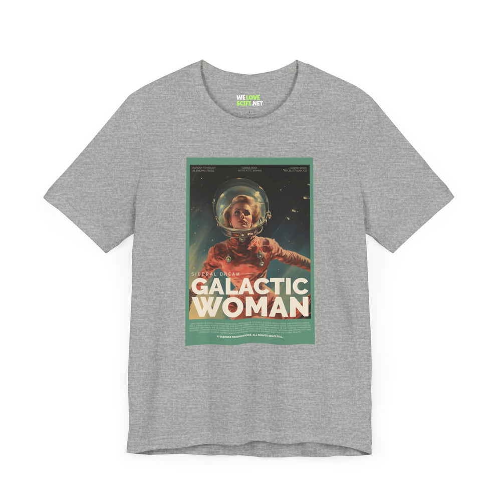 Galactic Woman Retro Sci-Fi T-Shirt-welovescifi.net