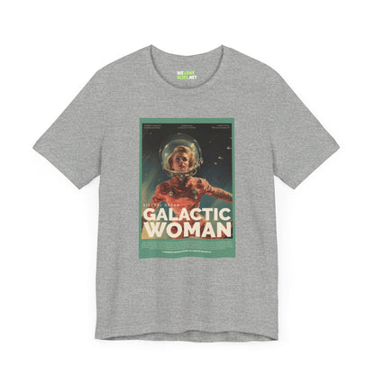 Galactic Woman Retro Sci-Fi T-Shirt-welovescifi.net