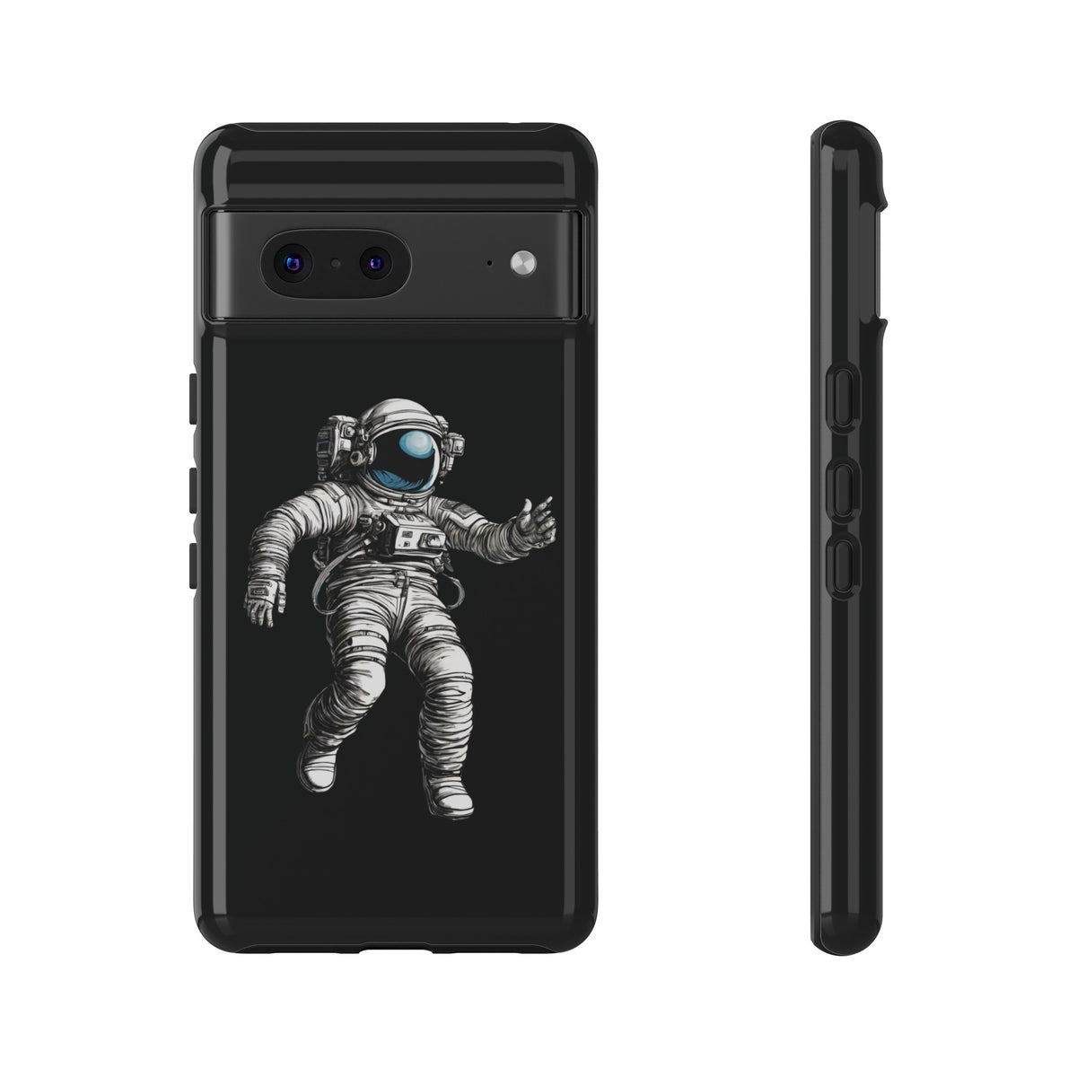 Space Art Astronaut Pixel Cases