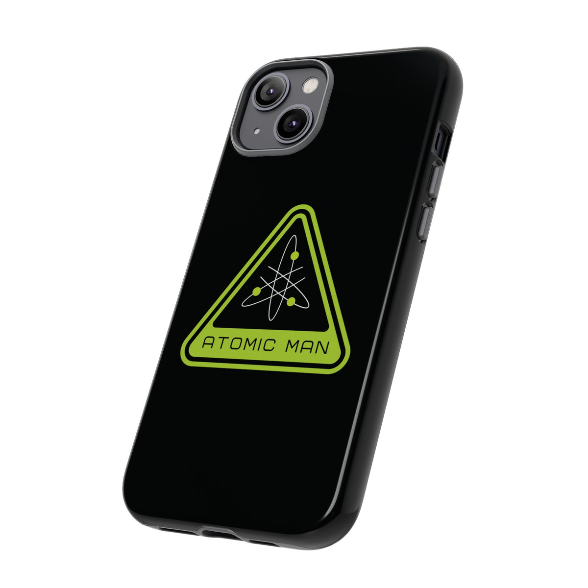 Atomic Man Retro Sign Sci-Fi Tough iPhone Mobile Cases