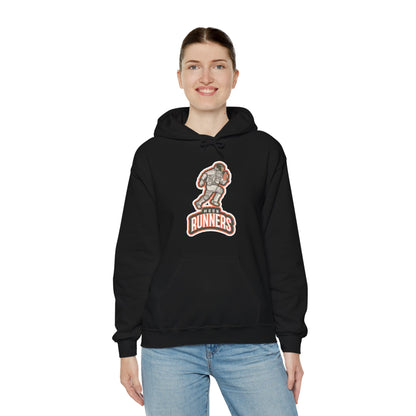 Retro Astronaut Hoodie - Moon Runners Sci-Fi Apparel