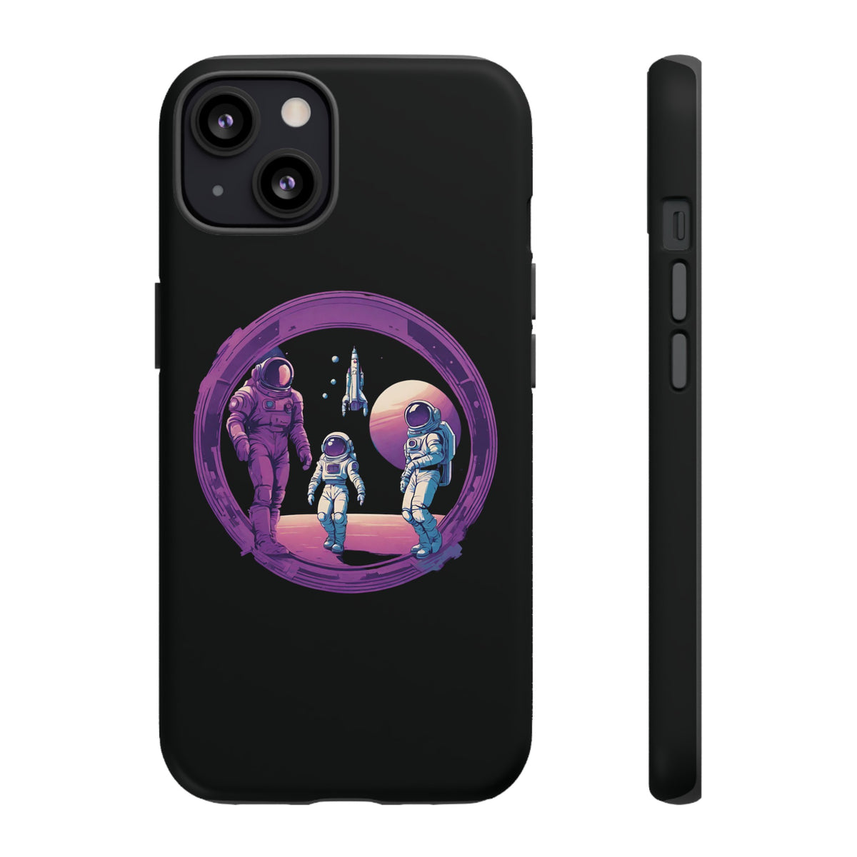 Family Business SpaceArt Sci-Fi Tough iPhone Mobile Cases