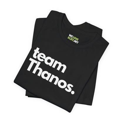 Team Thanos T-shirt-Team Thanos Supervillain Sci-Fi T-Shirt