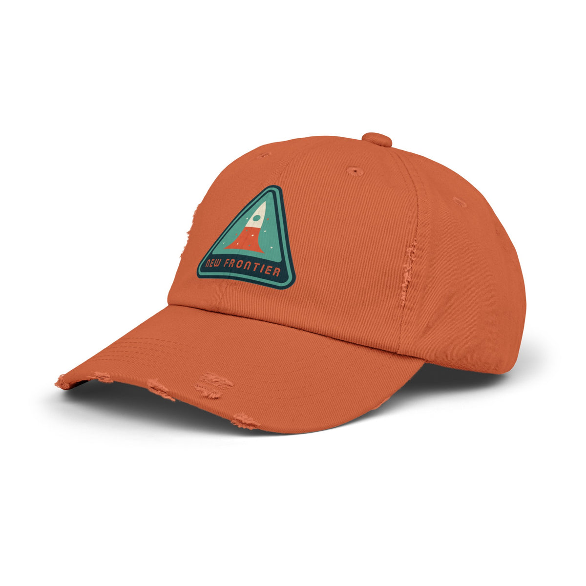 New Frontier Sci-Fi Distressed Cap – Unisex Sci-Fi Hat