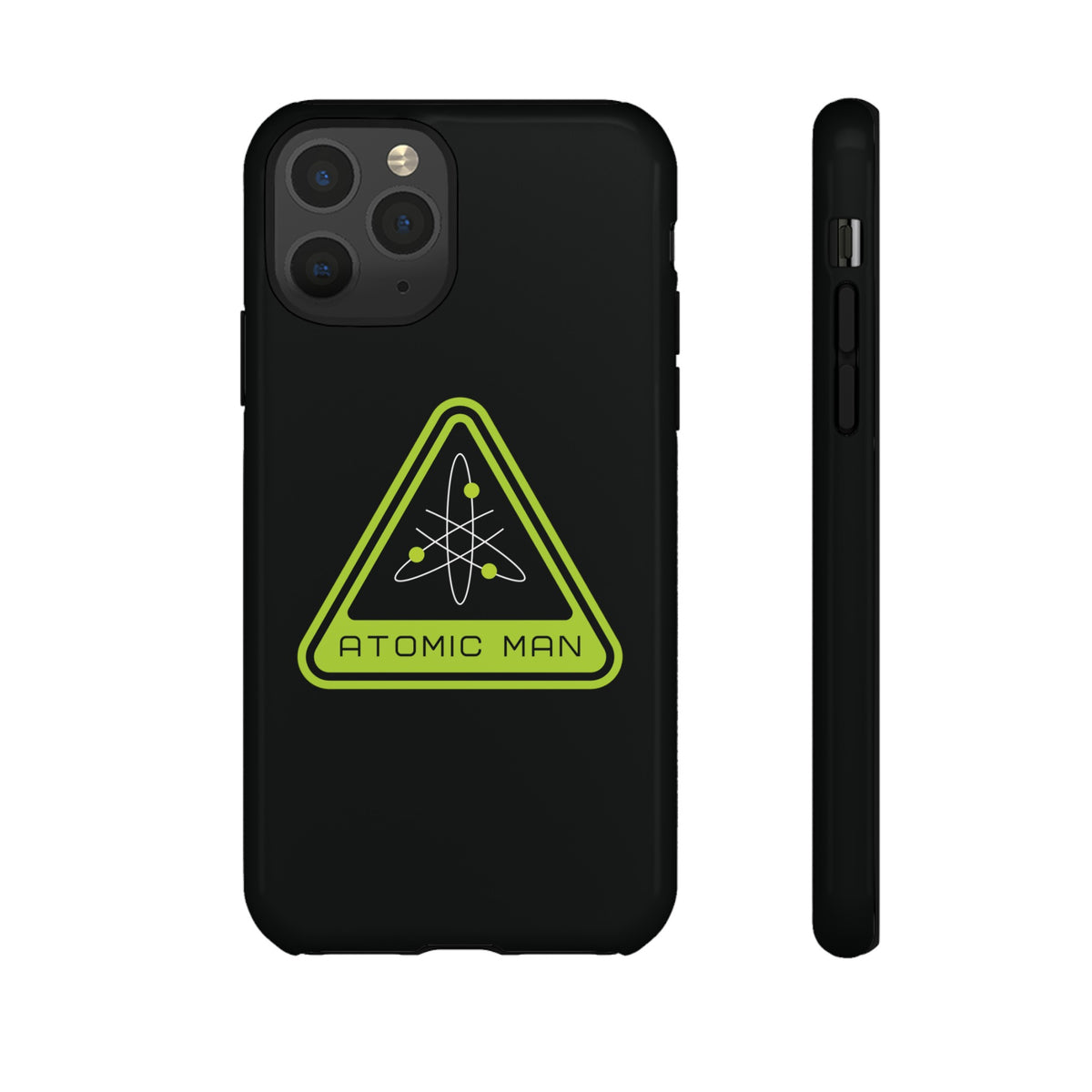 Atomic Man Retro Sign Sci-Fi Tough iPhone Mobile Cases