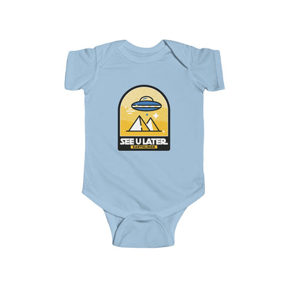 Funny UFO Bodysuit for Kids - WeLoveSciFi