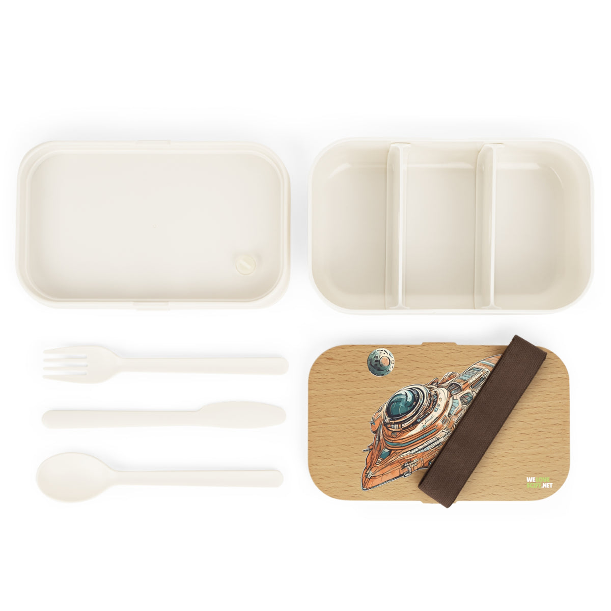 spaceship lunch box-Spaceship 76 SciFi Bento Lunch Box