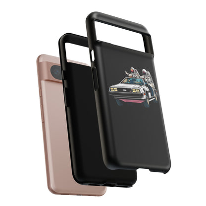 Delorean party astronaut Google Pixel mobile cases