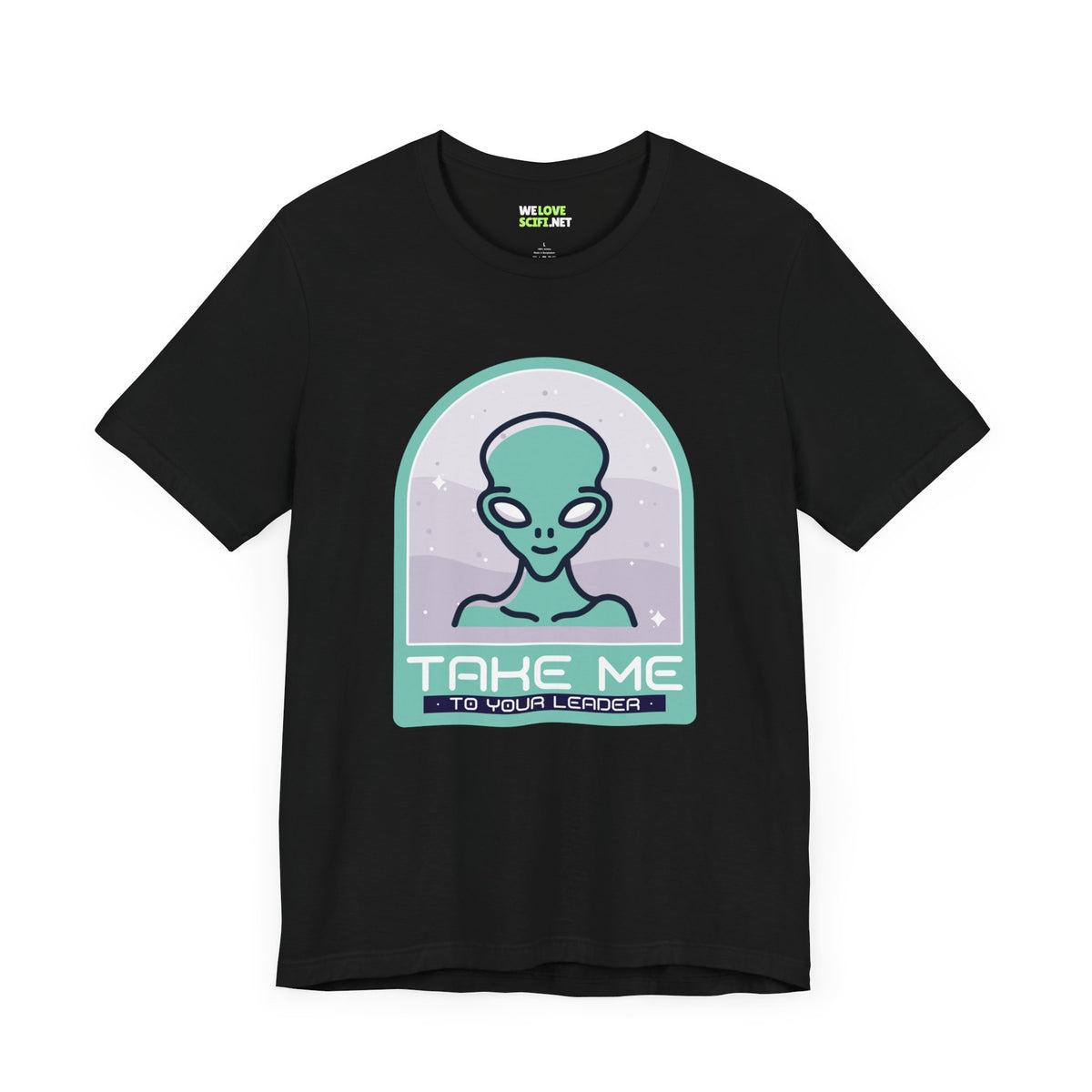 sci-fi UFO t-shirt-Take Me to Your Leader UFO SciFi T-Shirt