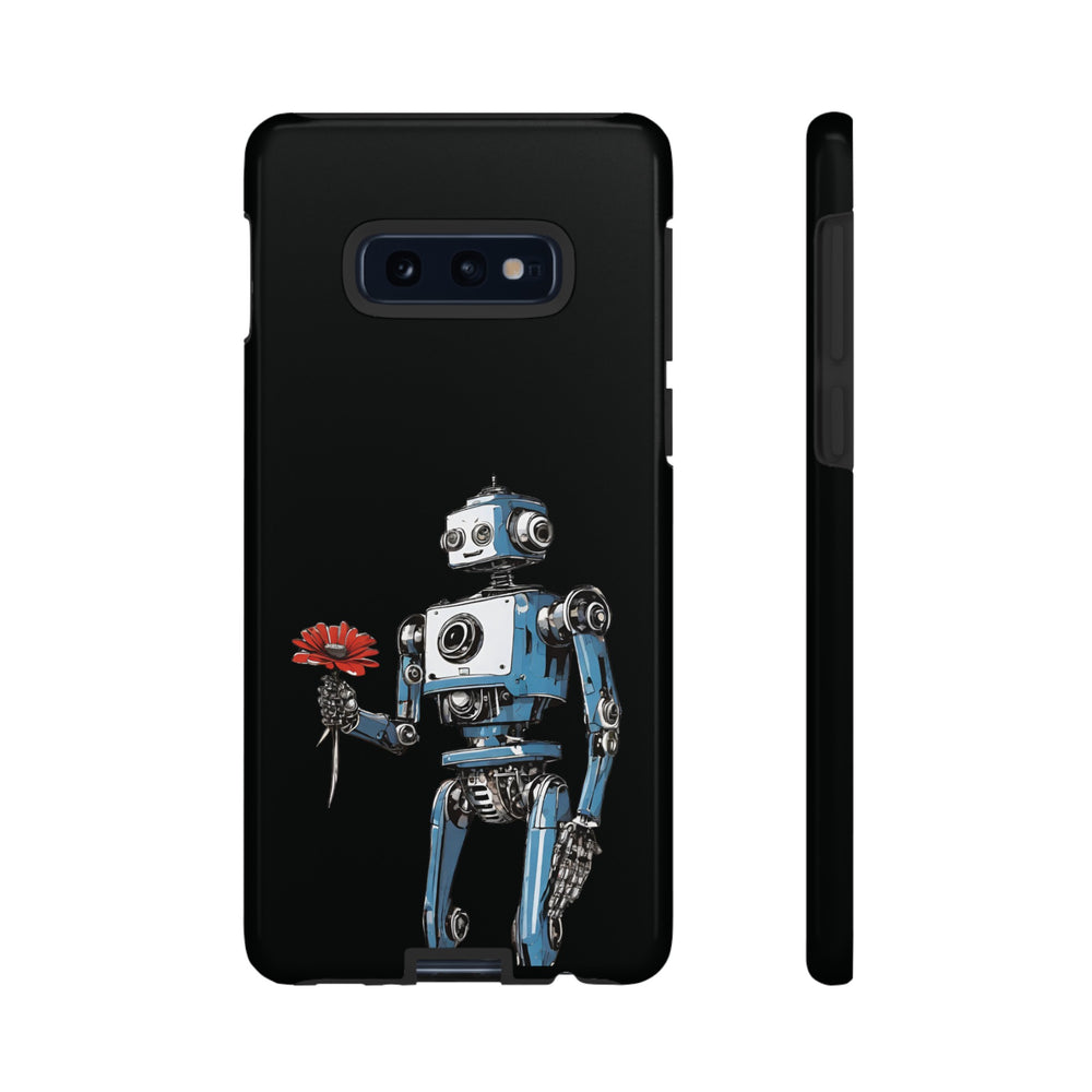 You Never Bring Me Flowers Robot SpaceArt Tough Samsung Galaxy Mobile Cases-welovescifi.net