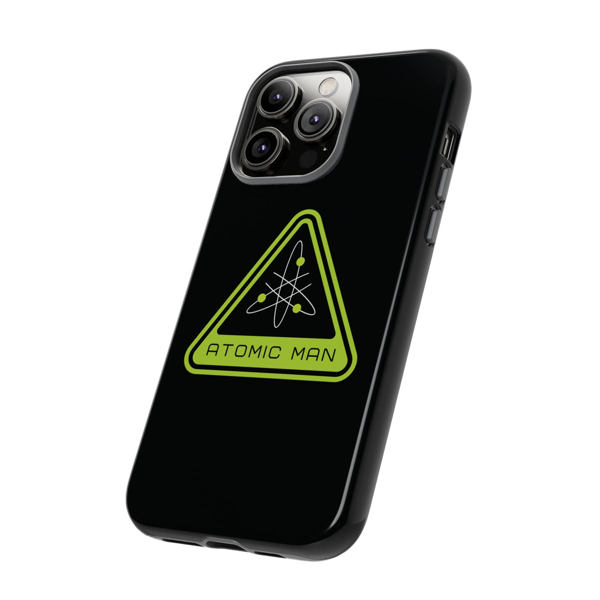 Atomic Man Retro Sign Sci-Fi Tough iPhone Mobile Cases