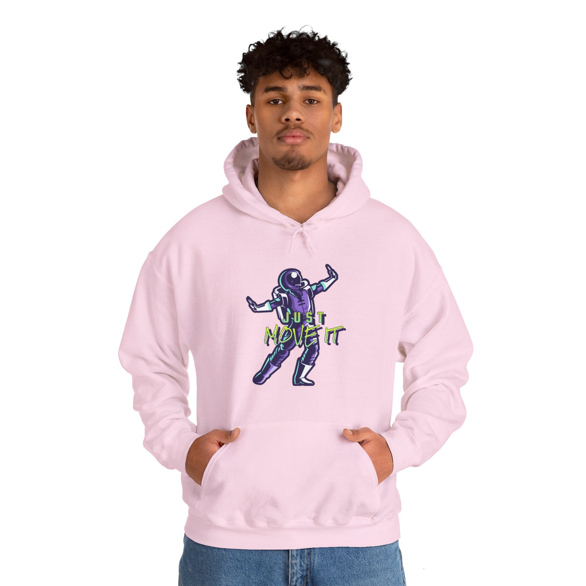 Astronaut Hoodie - Just Move It Sci-Fi Hoodie | WeLoveSciFi