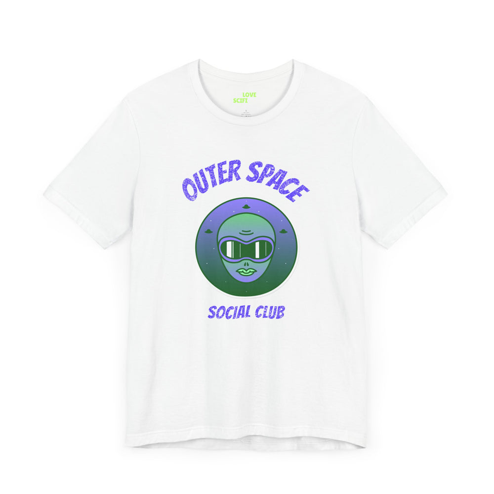 Space T-Shirt - Funny UFO Sci-Fi | Outer Space Social Club