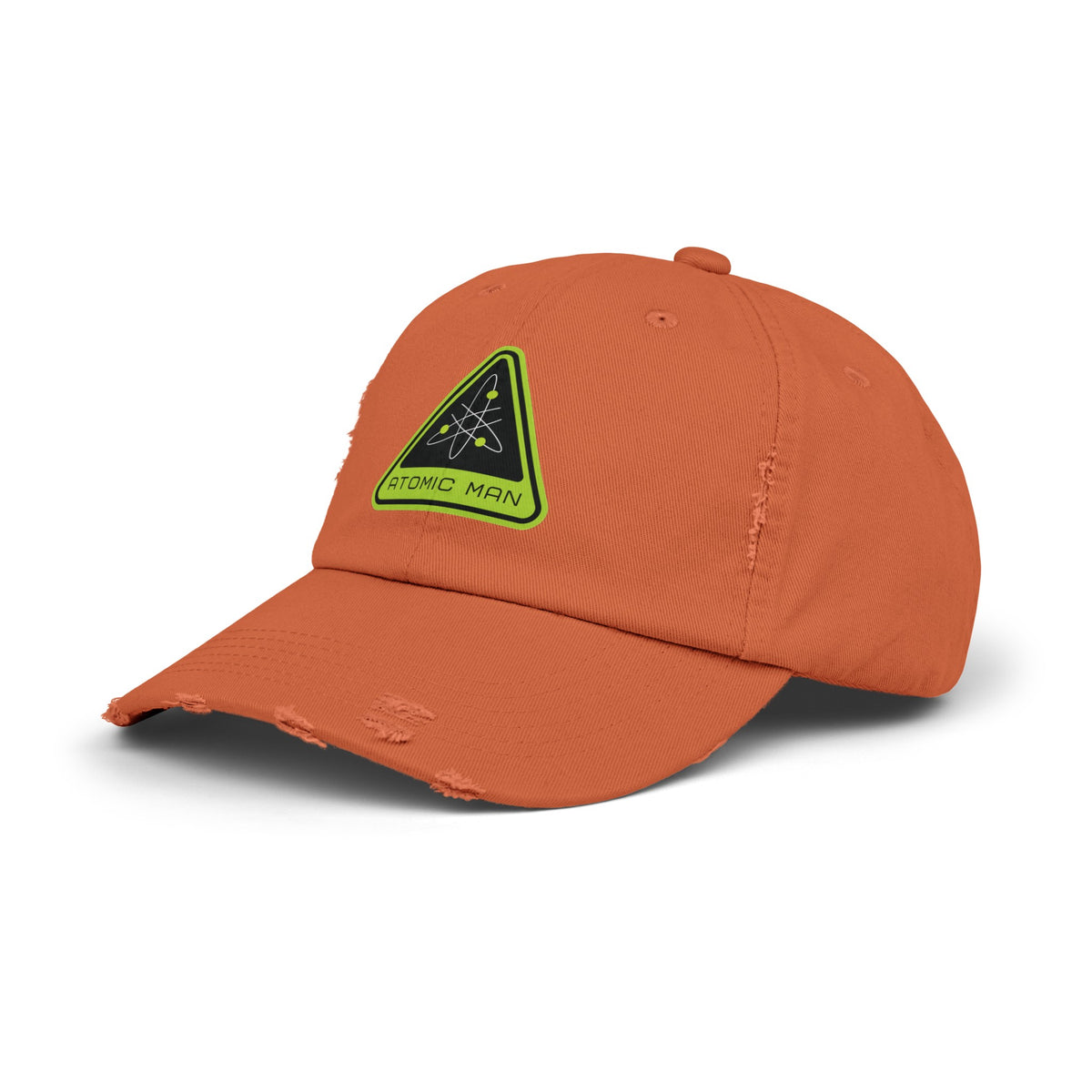 Atomic Man Sign Unisex SciFi Distrassed Cap-welovescifi.net