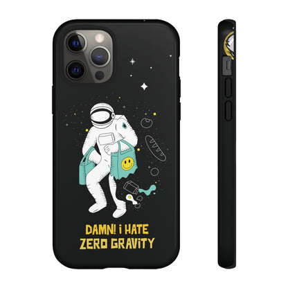 Zero Gravity Funny Astronaut Sci-Fi Tough iPhone Mobile Cases-welovescifi.net