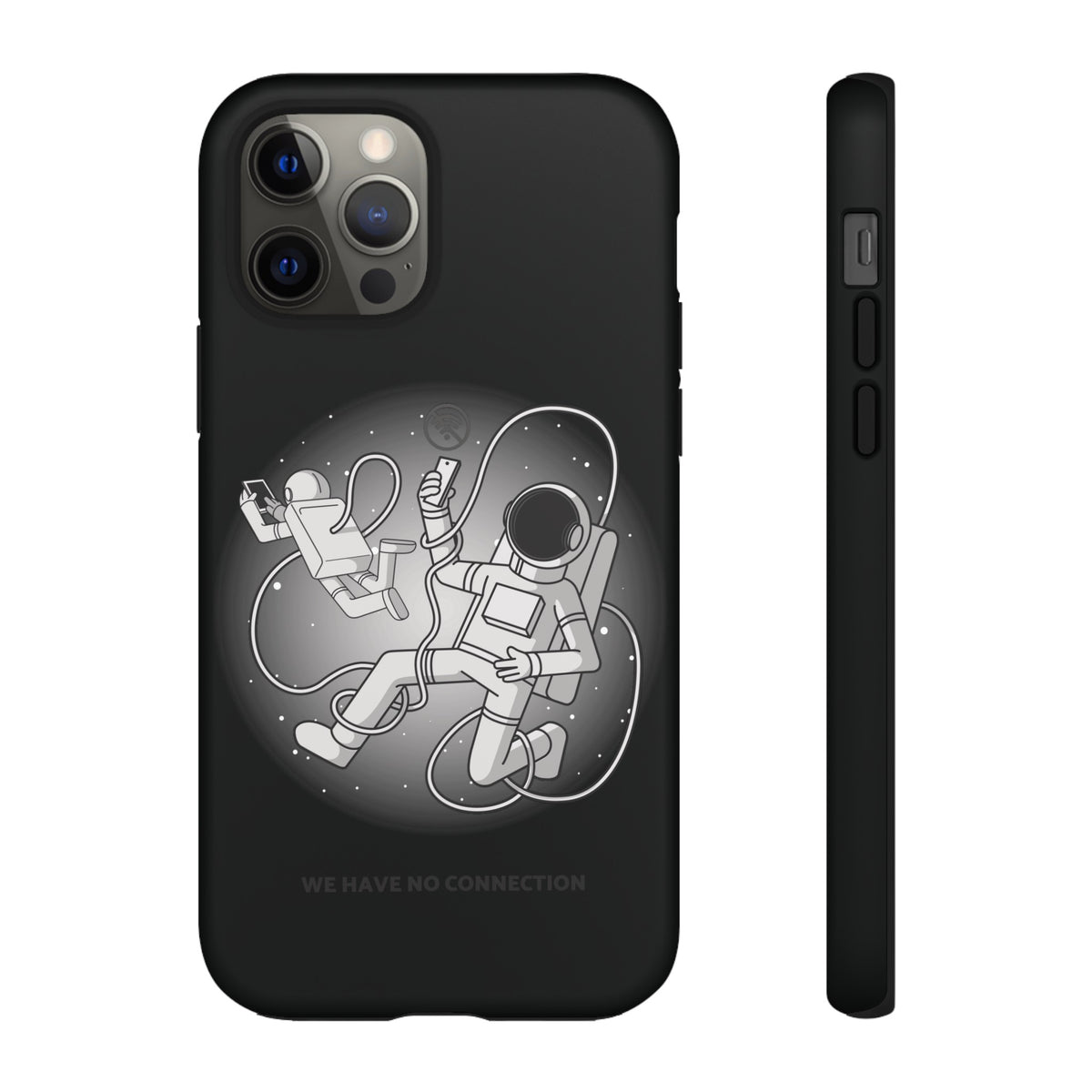 Funny Astronaut iPhone Case | Sci-Fi Tough Mobile Cover