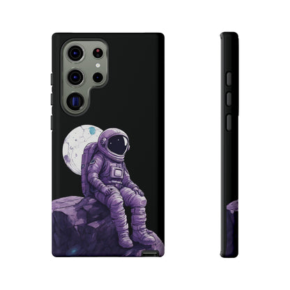 Art Samsung Galaxy Mobile Cases Still Waiting Astronaut