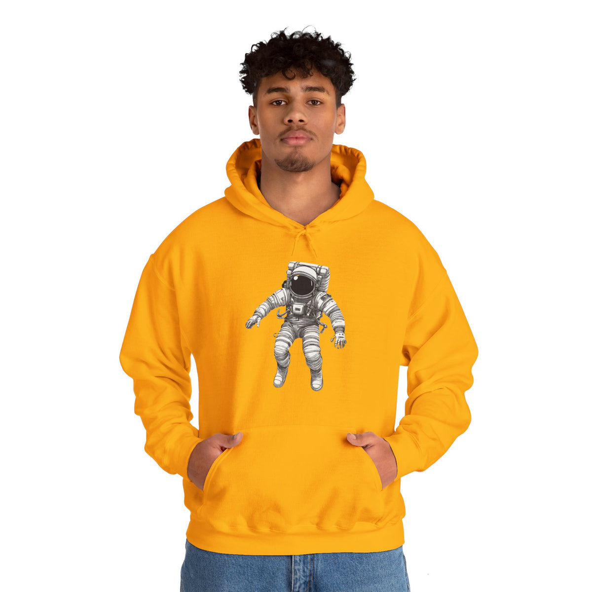 In Between Galaxies SpaceArt Sci-Fi Hoodie - We Love Sci-Fi