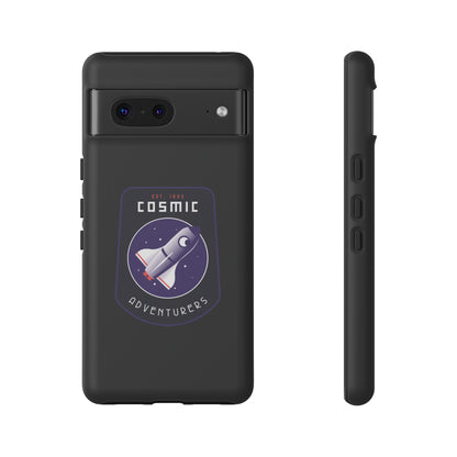 Cosmic Adventurer Sign SciFi Tough Google Pixel Mobile Cases