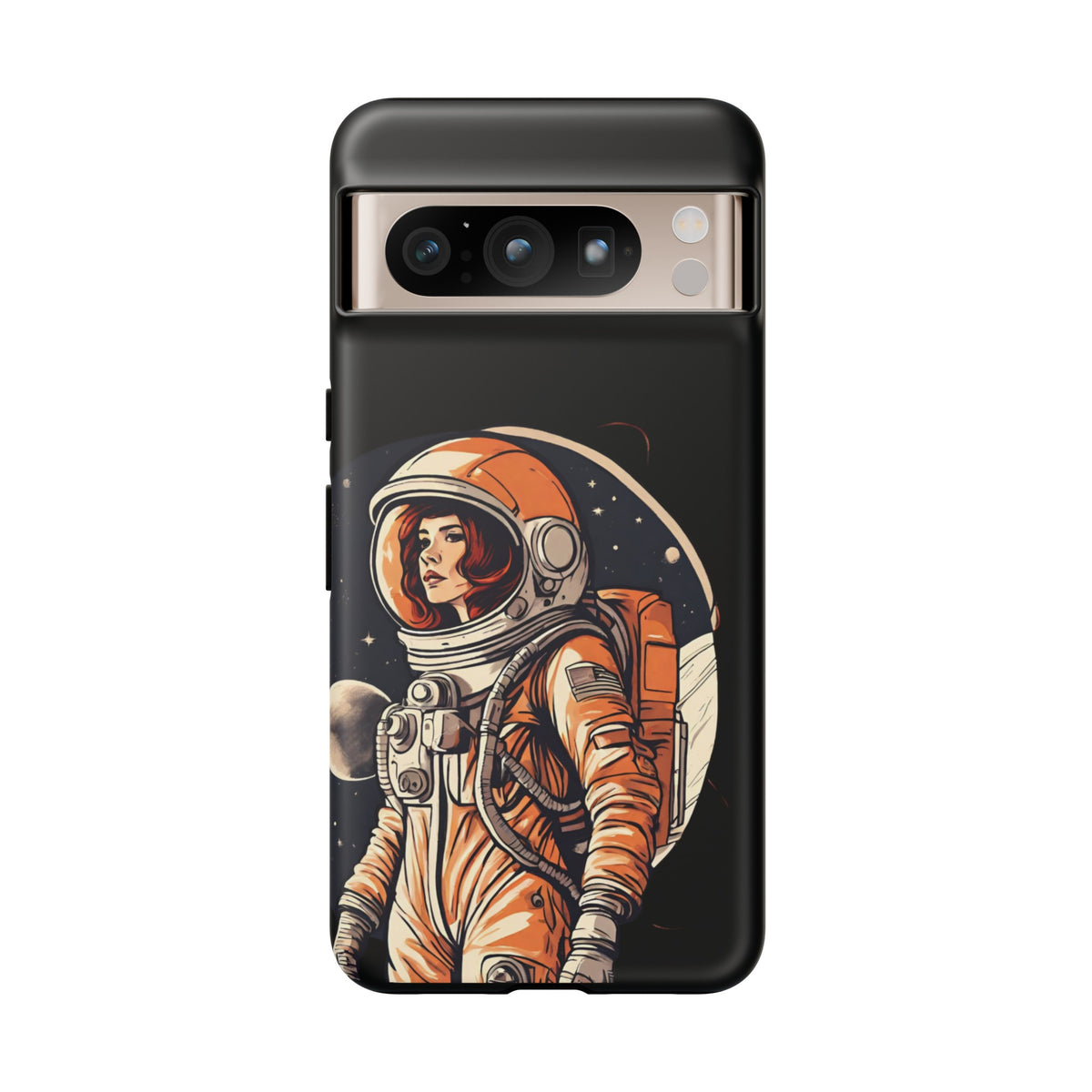 Spacegirl Astronaut Tough Google Pixel Mobile Cases