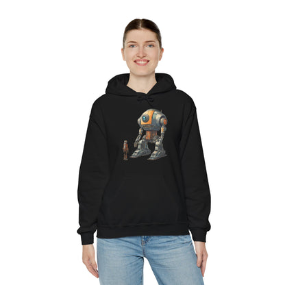 Robot Spaceart Hoodie - Sci-Fi Look at Me Hoodie WeLoveSciFi