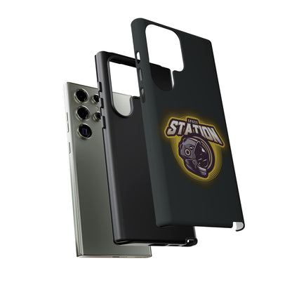 Space Station Astronaut Galaxy Cases