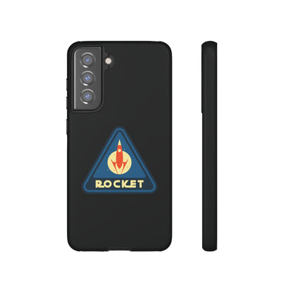 Retro Sci Fi Phone Case | Rocket Retro Sign Samsung Galaxy