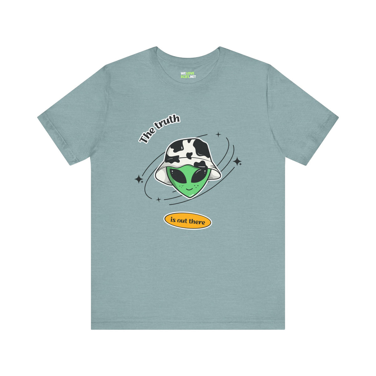 The Truth is Out There Cow Hat UFO Sci-fi T-shirt