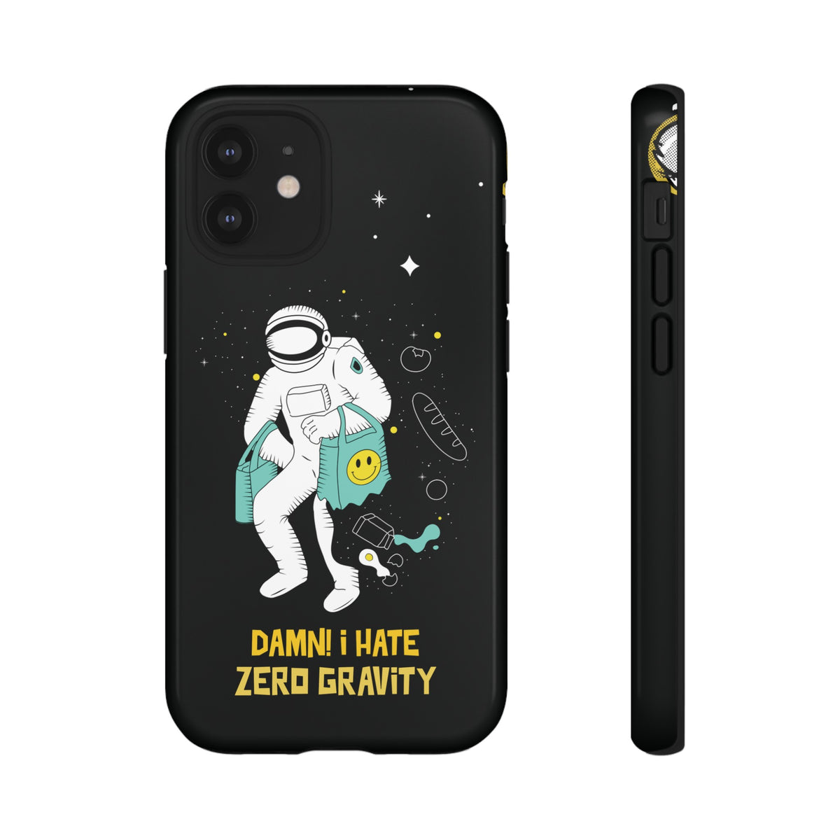 Zero Gravity Funny Astronaut Sci-Fi Tough iPhone Mobile Cases-welovescifi.net