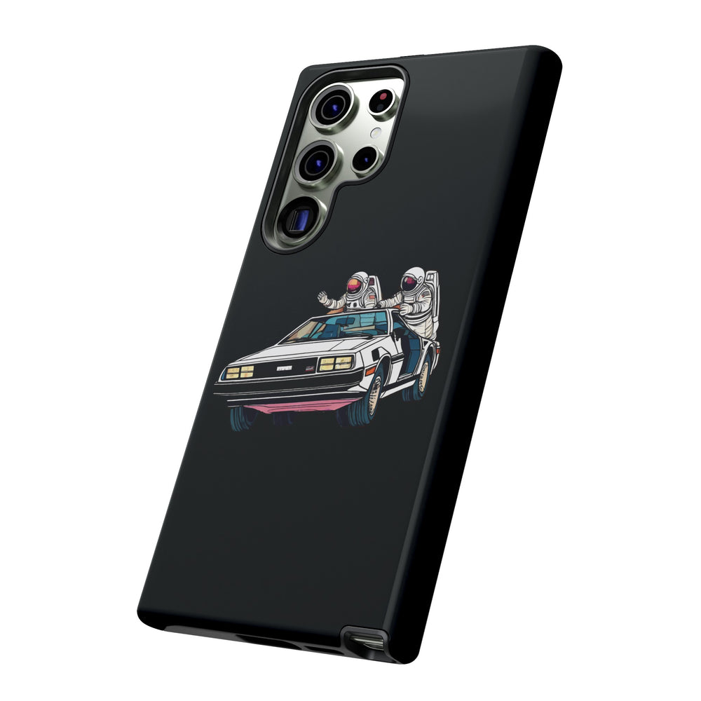 Delorean Party Astronauts Tough Samsung Galaxy Mobile Cases