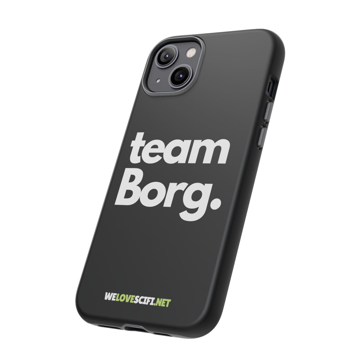 Team Borg iPhone Cases - Supervillain Tough Mobile Covers