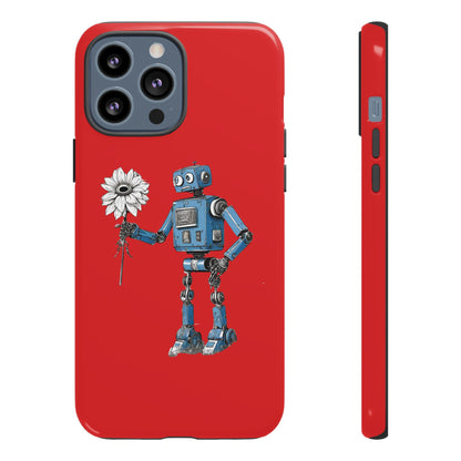 Maybe Baby Robot Spaceart Tough iPhone Mobile Cases